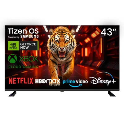 Produktbild von Kiano Elegance 43" FHD Tizen OS Powered by Samsung (flat, 43 Zoll / 108 cm) DLED Smart TV