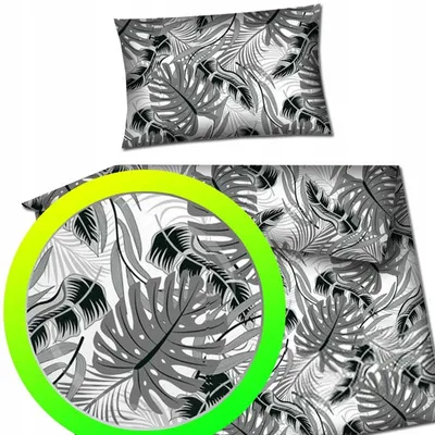 Produktbild von Designpremium Bettwäsche Set Modna Baumwolle 140x200 cm