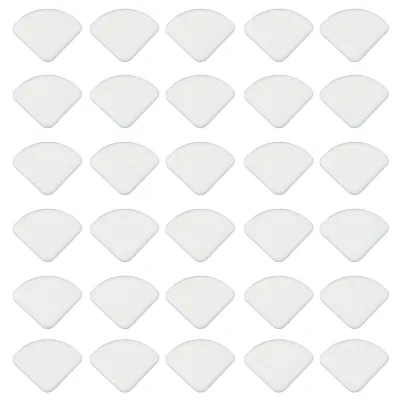Immagine prodotto di 30 protezioni per spigoli in morbido silicone, protezioni sottili per mobili, sicure per bambini e neonati, bianche