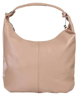 Produktbild von Florence Leder Tasche Damen Schultertasche rosa 8x45x35cm OTF190A1