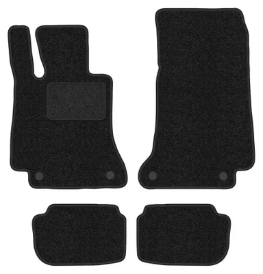Immagine prodotto di Tappetini in moquette per Mercedes E W213 2015- (coupé) – set 4 pezzi, antracite, su misura – Wielganizator ANTHRA