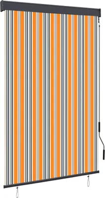 Produktbild von 2025 cloris Außenrollo 120 x 250 cm Gelb und Blau - Rollos Sale6061429 1parcel