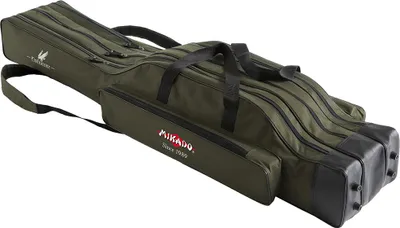 Produktbild von Mikado Rutenfutteral 3 Fächer 120cm versteift grün