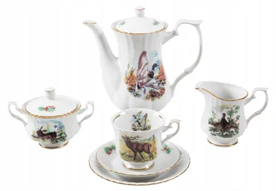 Produktbild von Chodzież Iwona Tasse Waldtiere 240ml Porzellan