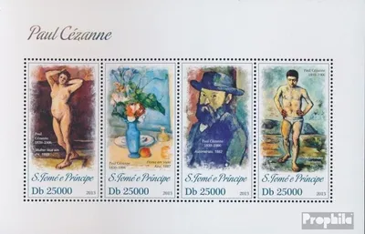 Produktbild von Briefmarken Sao Tome e Principe 2013 Mi 5226-5229 Kleinbogen (kompl. Ausgabe) postfrisch Paul Cézanne
