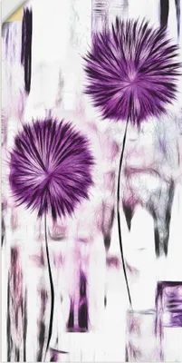 Produktbild von ARTland Wandbild, selbstklebend Blumen II Größe: 20x40 cm