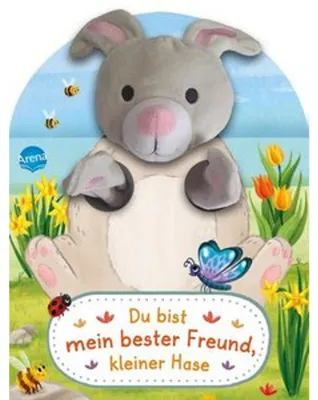 Produktbild von Du bist mein bester Freund, kleiner Hase. Ein Handpuppenbuch