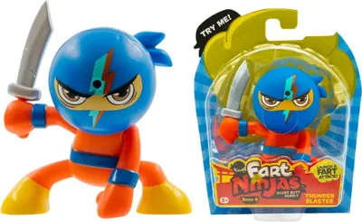 Immagine prodotto di FART NINJAS fig.con suono Thunder Blaster 70702