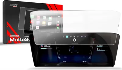 Produktbild von Matte Autodisplayfolie für Scania R Virtual Cockpit (2024-2025), Grizz Protector