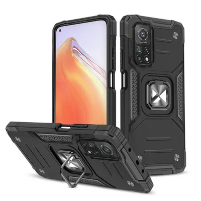 Immagine prodotto di Wozinsky Custodia blindata con supporto per Xiaomi Mi Poco M4 Pro 5G Nero