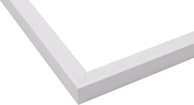 Produktbild von Dachrandprofile Weiß Aluminium Außenecke 6,0 x 6,4 x 40 cm - Pro Stück