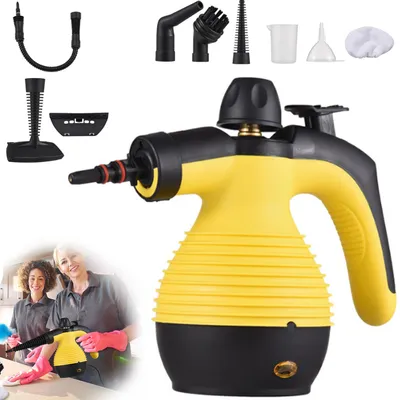 Produktbild von Dampfreiniger, Leistungsstarker Hand Steam Cleaner, Dampfreiniger für Auto, Werkstatt, Haushalt & Fensterreinigung
