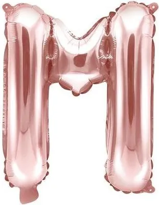Produktbild von Folienballon M roségold 35cm