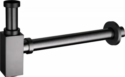 Zdjęcie produktu dla Mexen półsyfon umywalkowy kwadratowy, grafit - 79960-66
