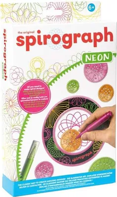 Produktbild von Neon Spirograaf - Tekentool - Kinderen - Volwassenen - Knutselen