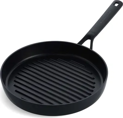Obrázek produktu pro KitchenAid CC005681-001, Kulatý, Grilovací pánev, Černá, Keramický, Hliník, Bakelit, 28 cm