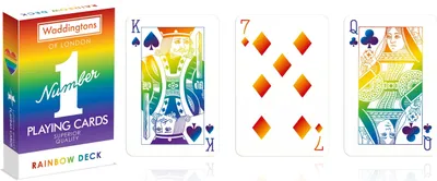 Produktbild von Number 1 Spielkarten Rainbow Kartenspiel Karten Spiel Fanartikel