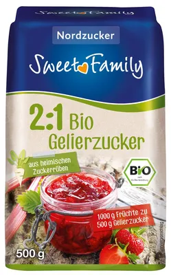 Produktbild von Sweet Family  Gelierzucker aus heimischen Zuckerrüben 500g