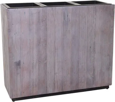 Produktbild von VIVANNO Raumteiler Holz ELEMENTO Kasten, Antikweiß antik - 90x32x75 cm