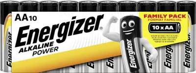 Produktbild von Energizer Classic AA, 10pcs, Einwegbatterie, AA, Alkali, 1,5 V, 10 Stück(e), -18 - 55 °C