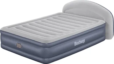 Immagine prodotto di Letto matrimoniale Bestway® TriTech® con pompa elettrica integrata e sezione testa LoungeLux™ 229 x 152 x 84 cm