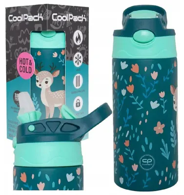 Produktbild von Trinkflasche, Thermosflasche, 350 Ml, Für Die Schule, Für Kinder, Coolpack Für Kinder