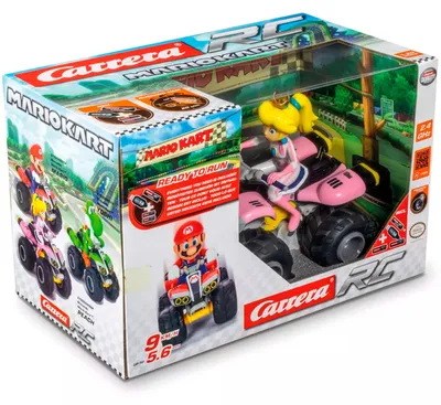 Imagen del producto de Coche teledirigido RC Mario Kart™, Peach - Cuatrimoto, batería LiFePo4, a partir de 6 años
