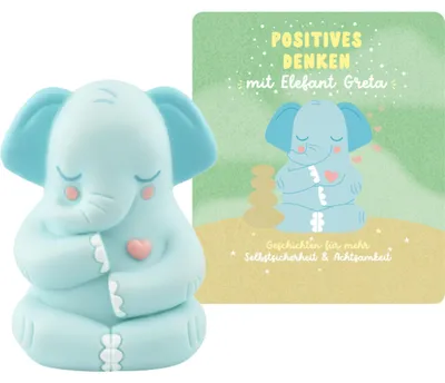 Produktbild von tonies Positives Denken mit Elefant Greta, Spielfigur, (Hörspiel mit