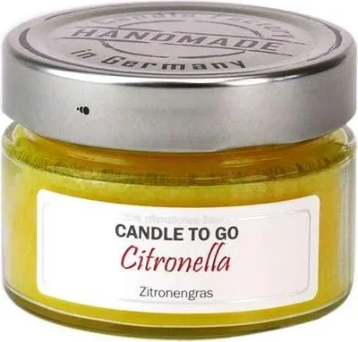 Image de Bougie à emporter « Citronnelle »