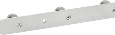 Produktbild von 2 x 4er Hakenleiste JOEL Garderobe Edelstahl gebürstet 310 mm