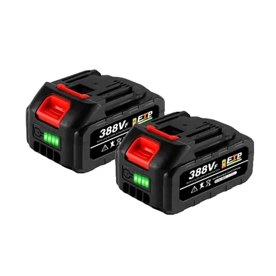 Image de Batterie rechargeable, 18V Lithium-Ion, haute capacité, 2x388VF avec prise EU