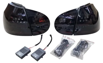 Für VW Golf 5 V MK5 ab 2003-2008 Original URBAN LED Rückleuchten Schwarz in der Farbe Schwarz von Jom Car-Parts GmbH