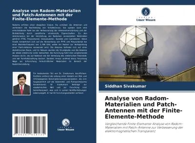 Produktbild von Analyse von Radom-Materialien und Patch-Antennen mit der Finite-Elemente-Methode
