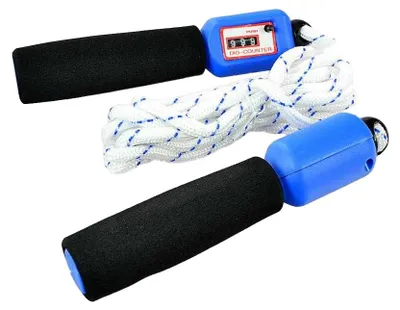 Produktbild von ProFit - "DK 1025" Sprungseil PP7156 (Einheitsgröße) (Schwarz/Blau)