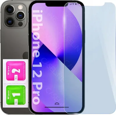 Obrázek produktu pro Tvrzené sklo 9H pro iPhone 12/12 Pro