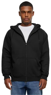 Produktbild von Urban Classics Herren Kapuzenpullover Zip Hoody, Sweatjacke mit Reißverschluss f