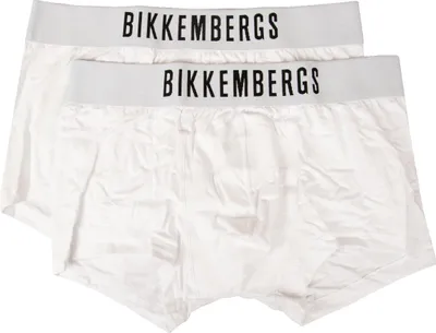Immagine prodotto di Boxer uomo BIKKEMBERGS confezione 2 boxer cotone elesticizzato elastico a vista underwear articolo BKK1UTR10BI bi-pack trunks, XL - EU XL - US L - FR 5, Cotone 95%,Spandex 5%