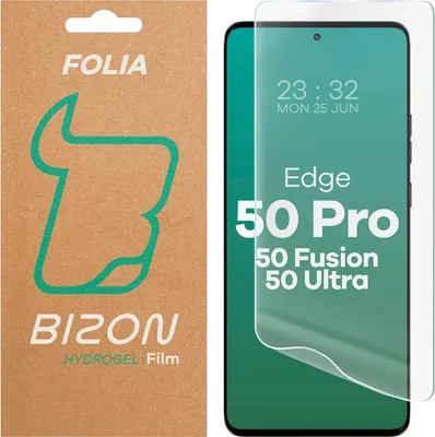 Produktbild von Hydrogel Folie für den Bildschirm für Motorola Edge 50 Pro / 50 Fusion / 50 Ultra, Bizon Glass Hydrogel Front, 1 Stück