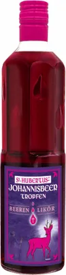 Obrázek produktu pro Likér St. Hubertus Johannisbeer Tropfen, 15,3 % alkoholu obj., láhev 500 ml