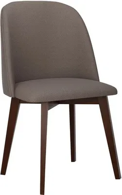 Produktbild von MIRJAN24 Stuhl Monti III, Esszimmerstuhl aus Buchenholz, 48x55x83 cm (Holzfarbe: Nuss, Stofffarbe: Hygge D20)