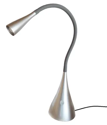 Produktbild von LED Tischleuchte Jonas silber Touch Dimmer Flexarm Tischlampe