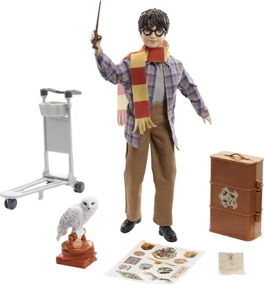 Produktbild von Hrací sada Harry Potter Track 9 3/4 s panenkou Harryho Pottera a figurkou Hedviky