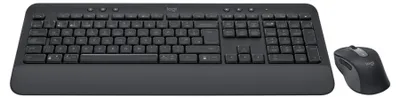 Produktbild von Logitech Signature MK650 Combo for Business, Kabellos, Bluetooth, Membran Key Switch, QWERTY, Graphit, Maus enthalten