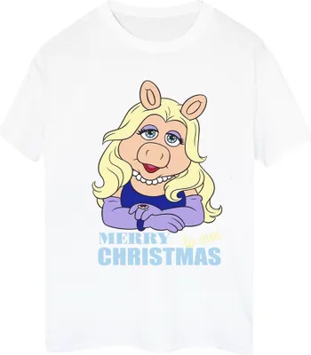 Produktbild von Disney - "Muppets Queen of Holidays" T-Shirt für Damen BI41212 (S) (Weiß)