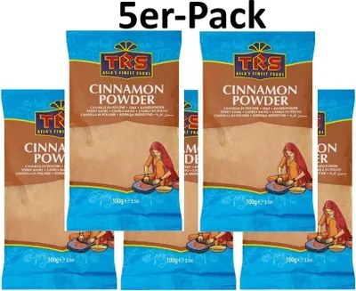 Produktbild von 5er-Pack TRS Cinnamon Zimtpulver 100g
