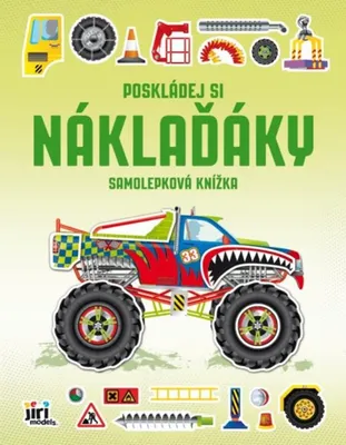 Obrázek produktu pro Poskládej si Náklaďáky - Samolepková knížka