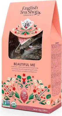 Image de ETS - Beautiful Me, BIO, 15 sachets pyramidaux dans une boîte en papier