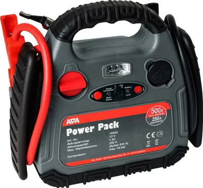 Produktbild von APA Power Pack mit Kompressor und Starthilfe 500 A