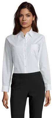 Produktbild von SOLS - "Executive" Bluse für Damen - Business Langärmlig LT1985 (3XL) (Weiß)