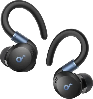 Zdjęcie produktu dla Anker Soundcore Sport X20, bezprzewodowe, redukcja szumów, głębokie basy, wodoodporność IP68, odporność na pot i kurz, 48 godzin odtwarzania, słuchawki sportowe